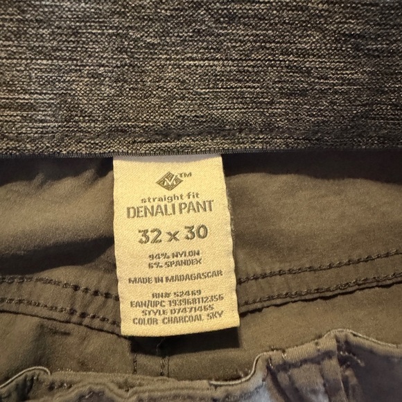 Members Mark Men's Gray Pants Size 32/30 - Picture 4 of 6